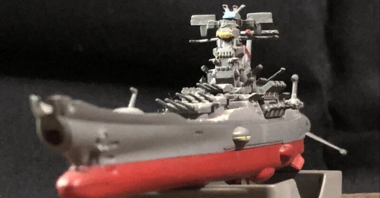 エフトイズ 1/2000 宇宙戦艦ヤマト AタイプBタイプ セット エフトイズ・コンフェクト 宇宙戦艦ヤマト Aタイプ(安定翼収納Ver