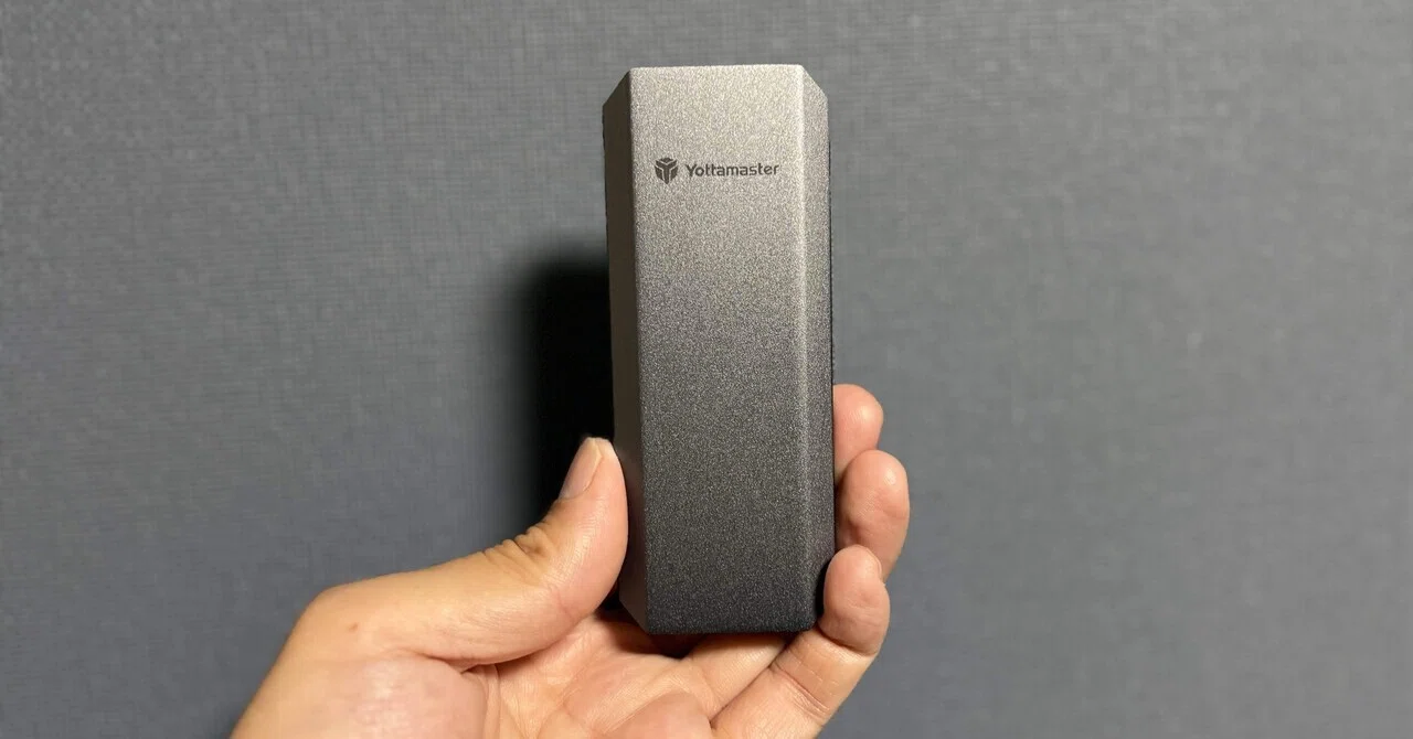 ヨッタマスター外付けSSD 1TB「YM10Pro」と過ごした一日｜Haiao