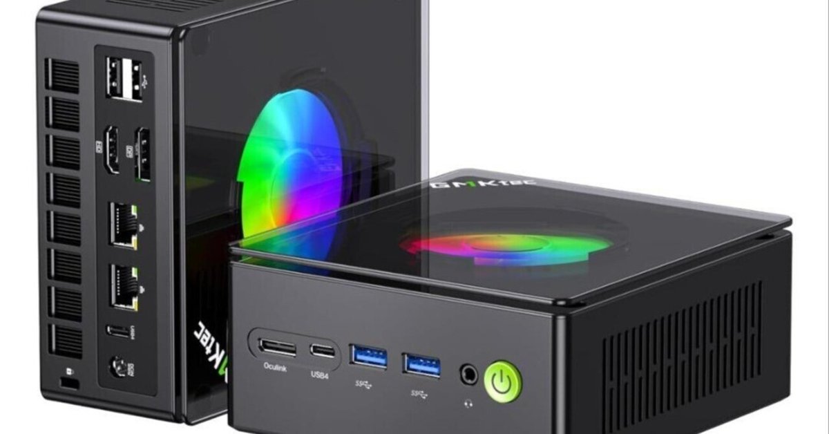 本日見つけた掘出しモノ!】GMKtec NucBox K11ミニPCはRyzen 9