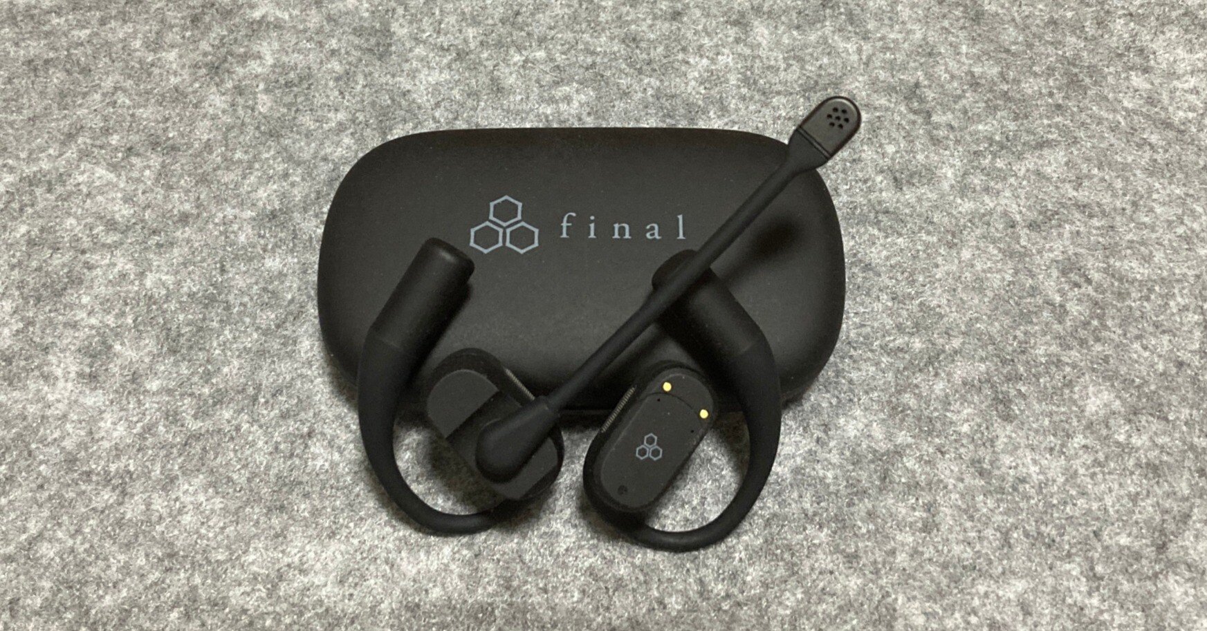 オープンイヤー型 マイク特化イヤホンのレビュー(final KDT3000)｜もっちん