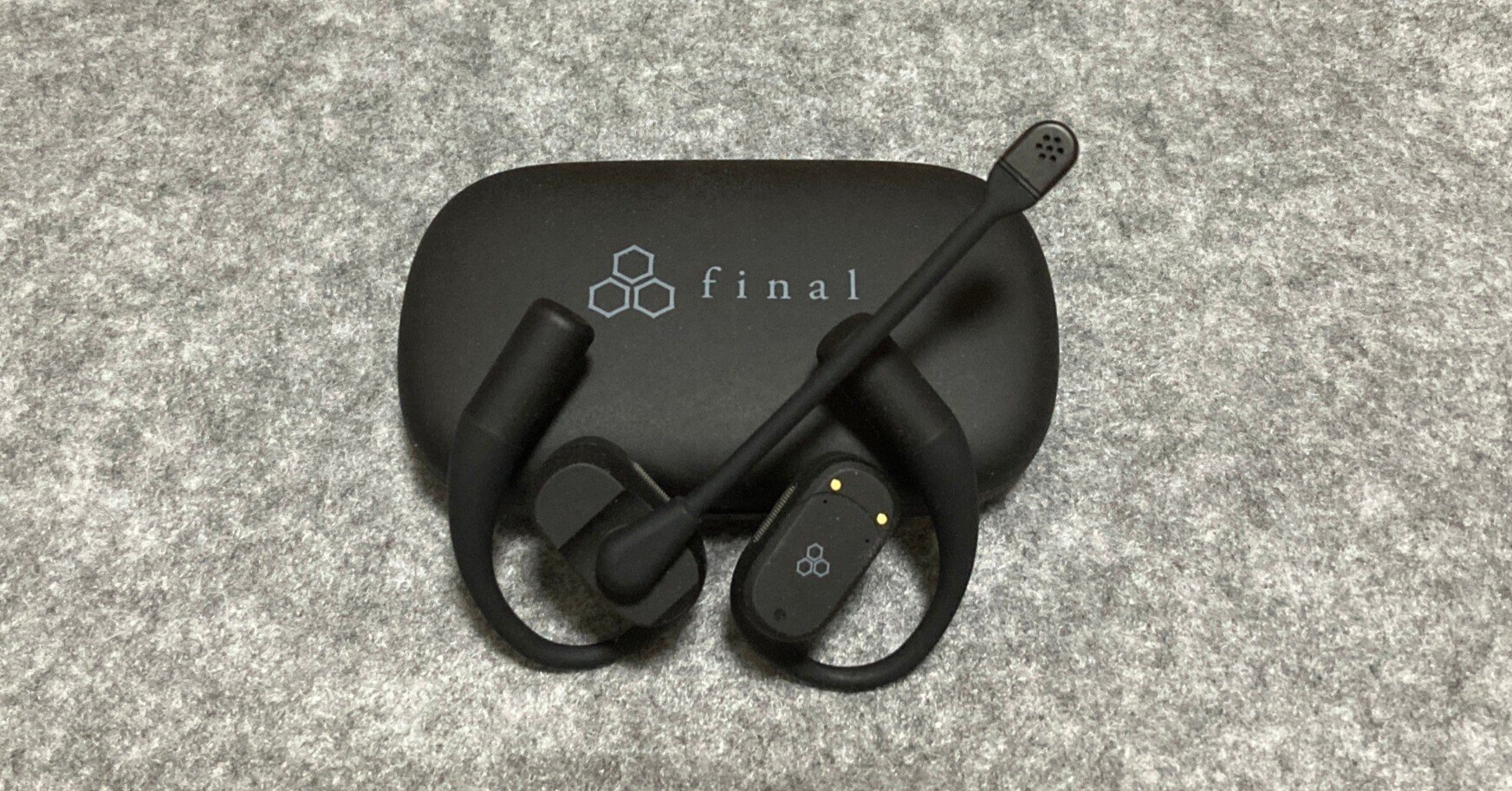 オープンイヤー型 マイク特化イヤホンのレビュー(final KDT3000)|もっちん オープンイヤー型 マイク特化イヤホンのレビュー(final KDT3000)|もっちん