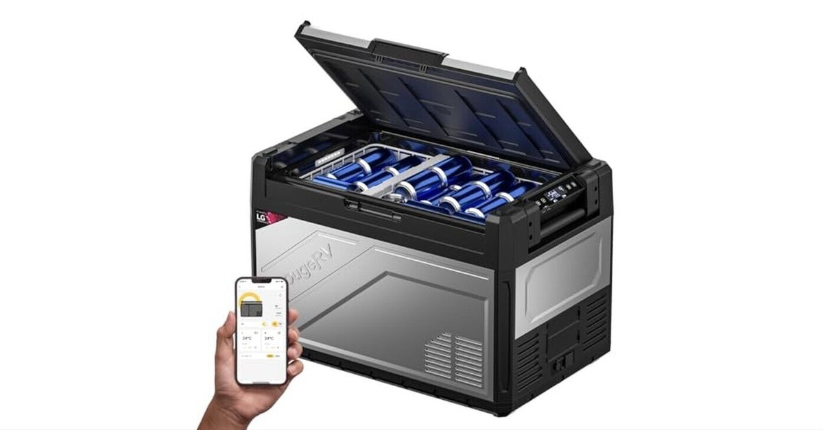 BougeRV ポータブル冷蔵庫 車載冷蔵庫 大容量 40L