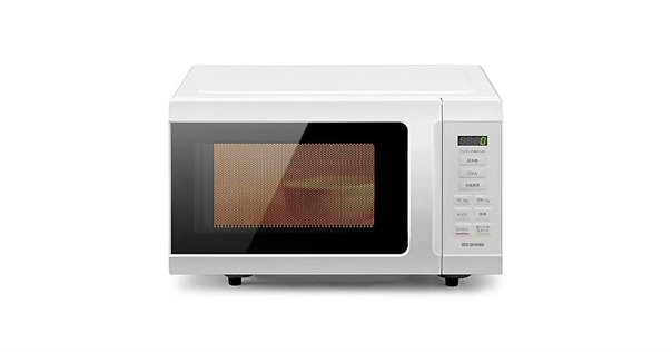 アイリスオーヤマ 電子レンジ 17L ターンテーブル ヘルツフリー
