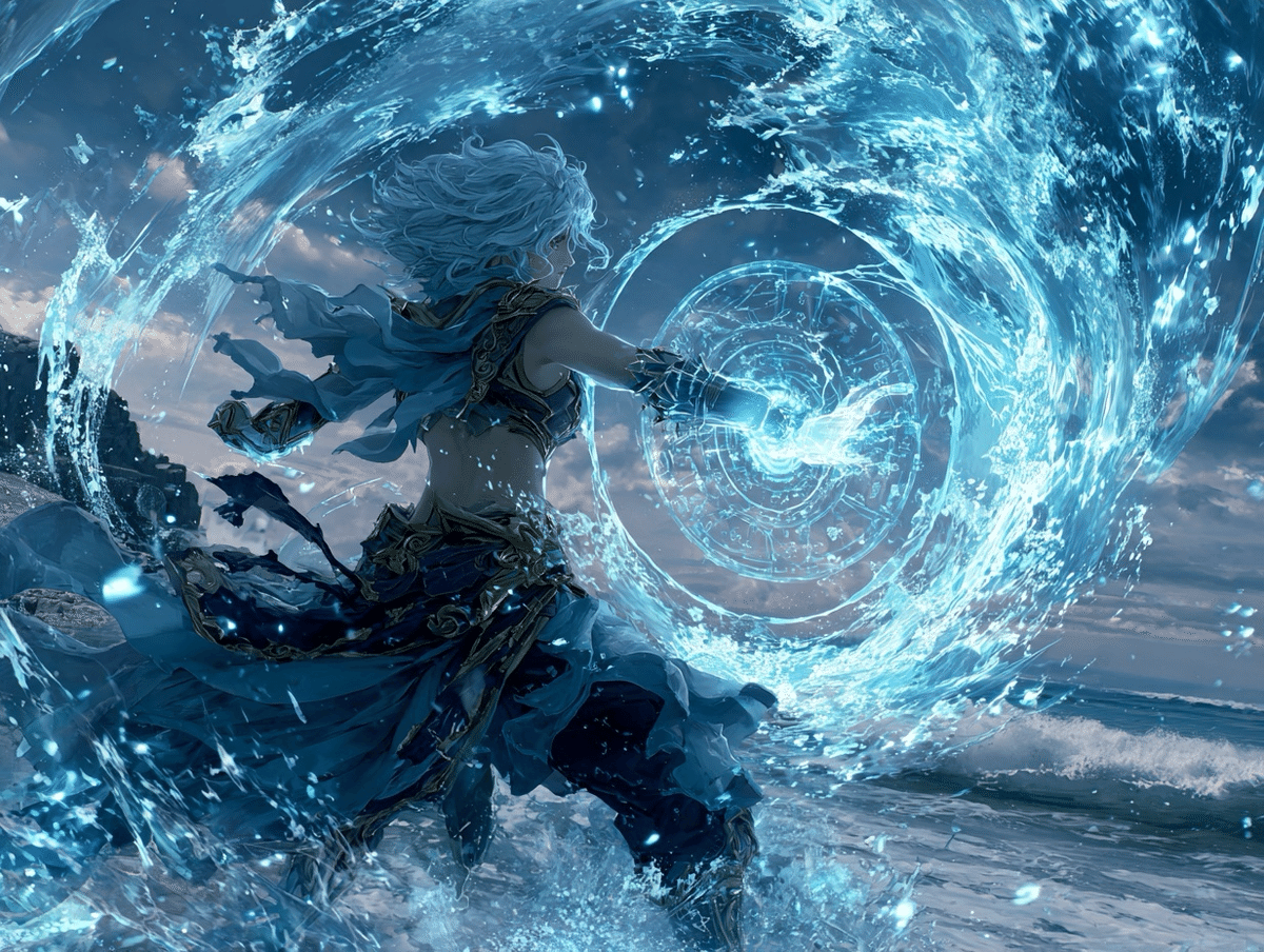 水がやっぱ好きなので水魔法使い作ってみた🧙あかりの全力ガチ