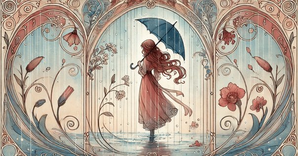 草野心平 「雨にぬれて」 肉筆 絵画 草野心平 『雨にぬれて』 肉筆 - 北海道画廊