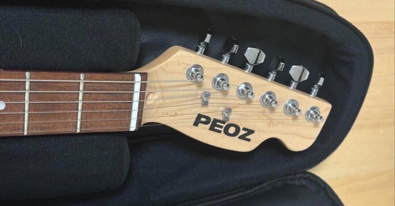 PEOZ スマートギター　純正ケース　オプション付き PEOZギター｜続・だからPA屋なんですってば by PAしのらり / BLUES和也