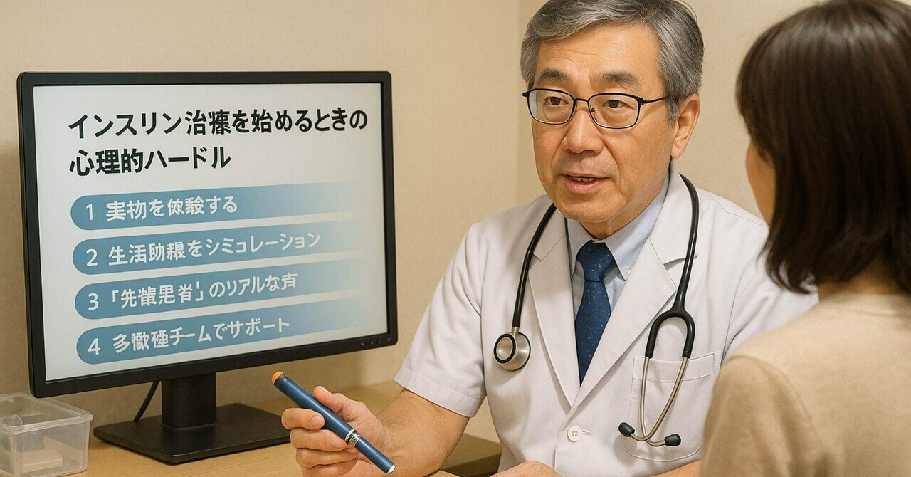 インスリン注射は怖くない！導入直前だけが“最大の壁”とわかったDAWN