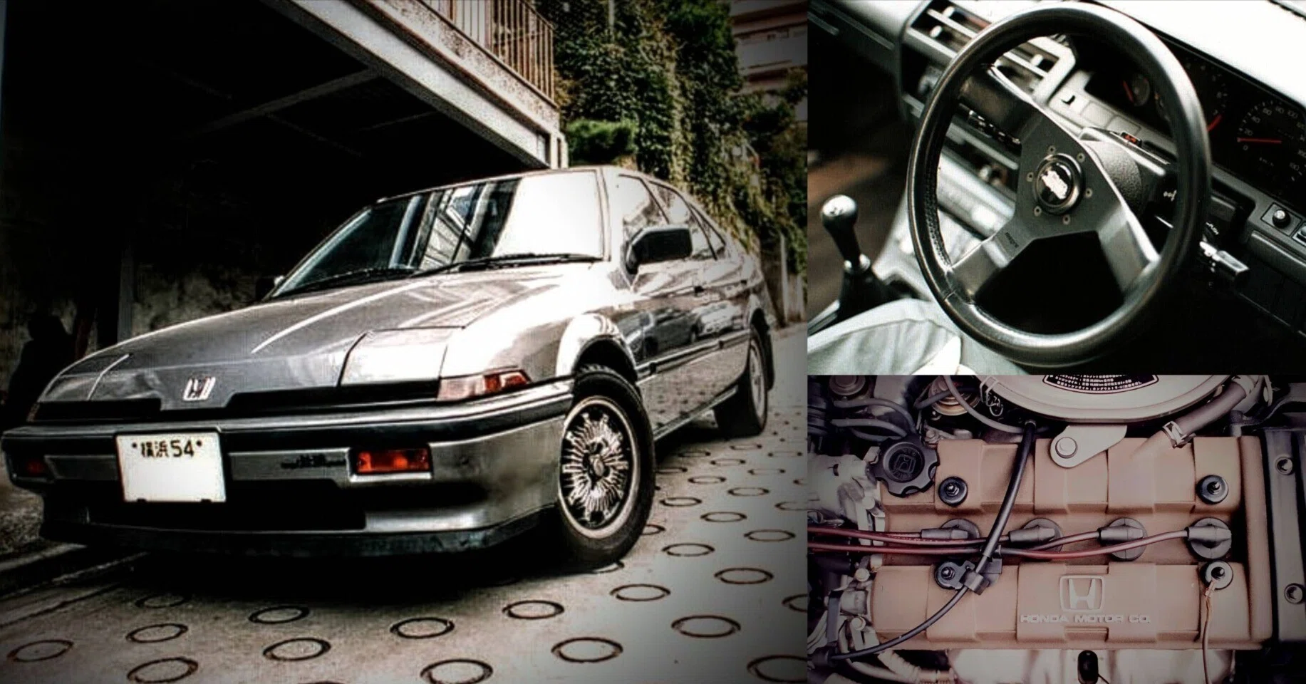 エンジンの向こう側 ホンダ クイント・インテグラ ZS｜Yamika