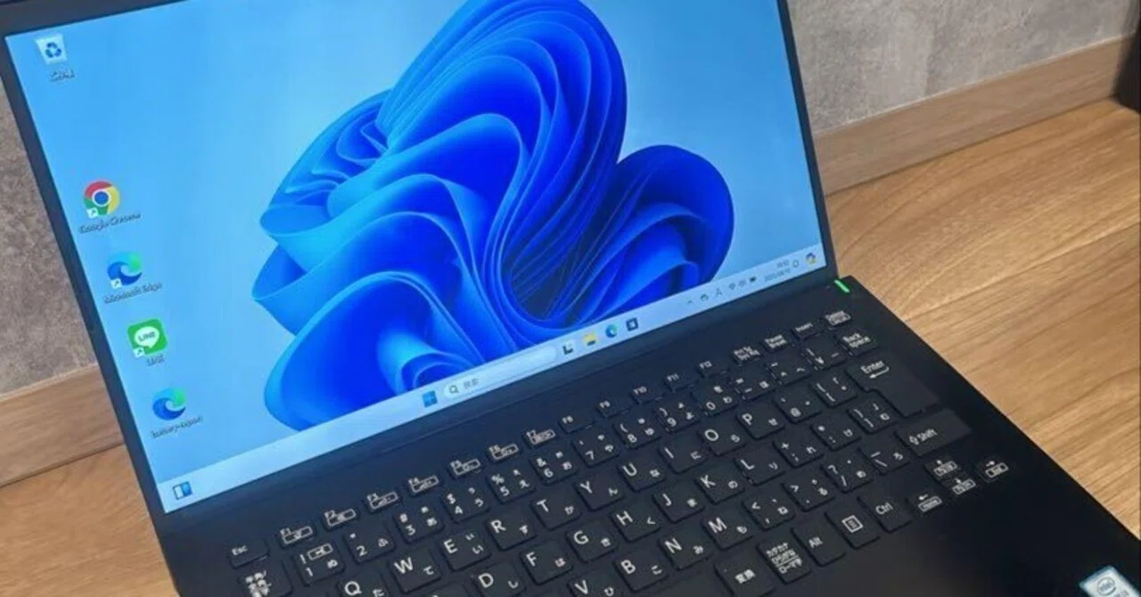 本日見つけた意外なレアモン!】VAIO VJPK11C11NはWindows 11で 本日見つけた意外なレアモン!】VAIO VJPK11C11NはWindows 11で