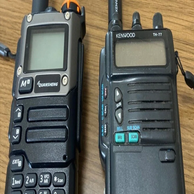 無線機(受信専用)入れ替え Kenwood TH-77 → Quansheng UV-K6｜Fire