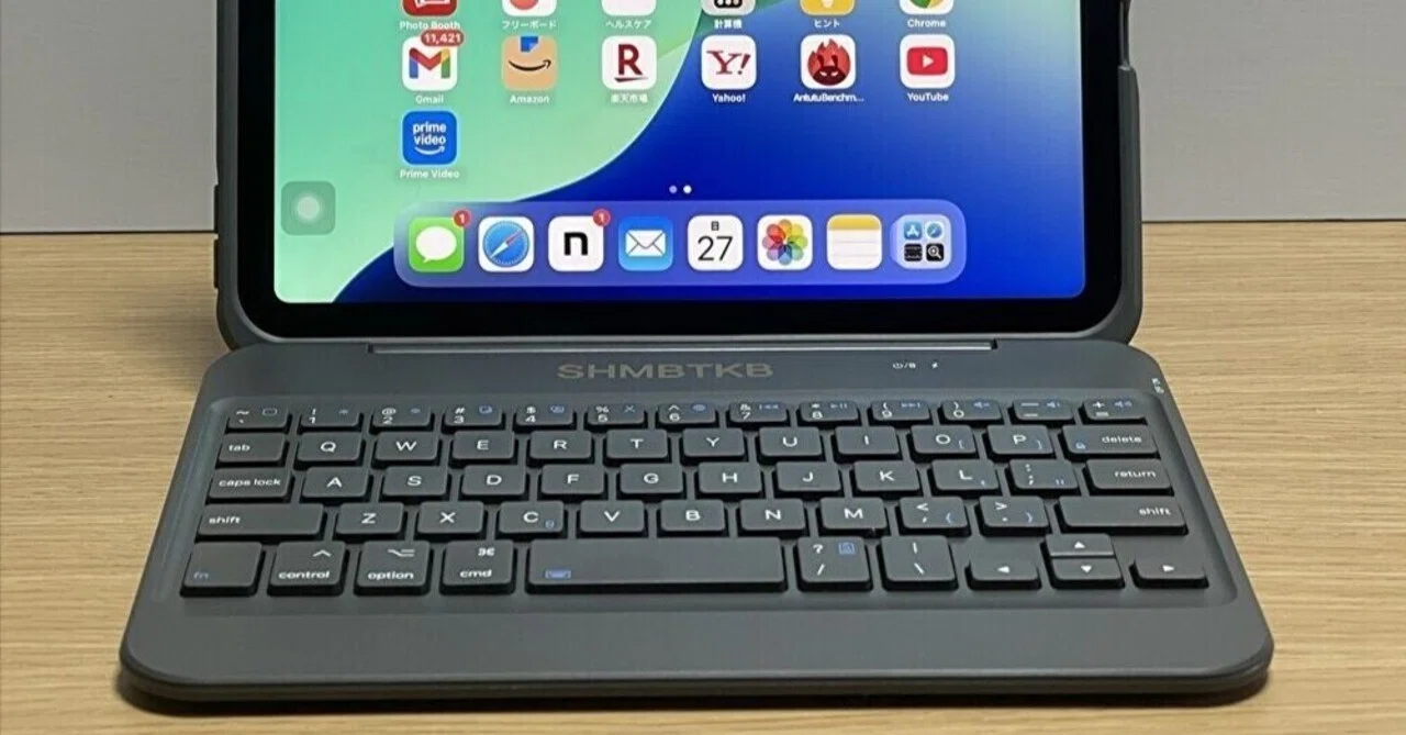 iPad mini 6,7用 キーボード付きケース、私が購入時に比較検討した5