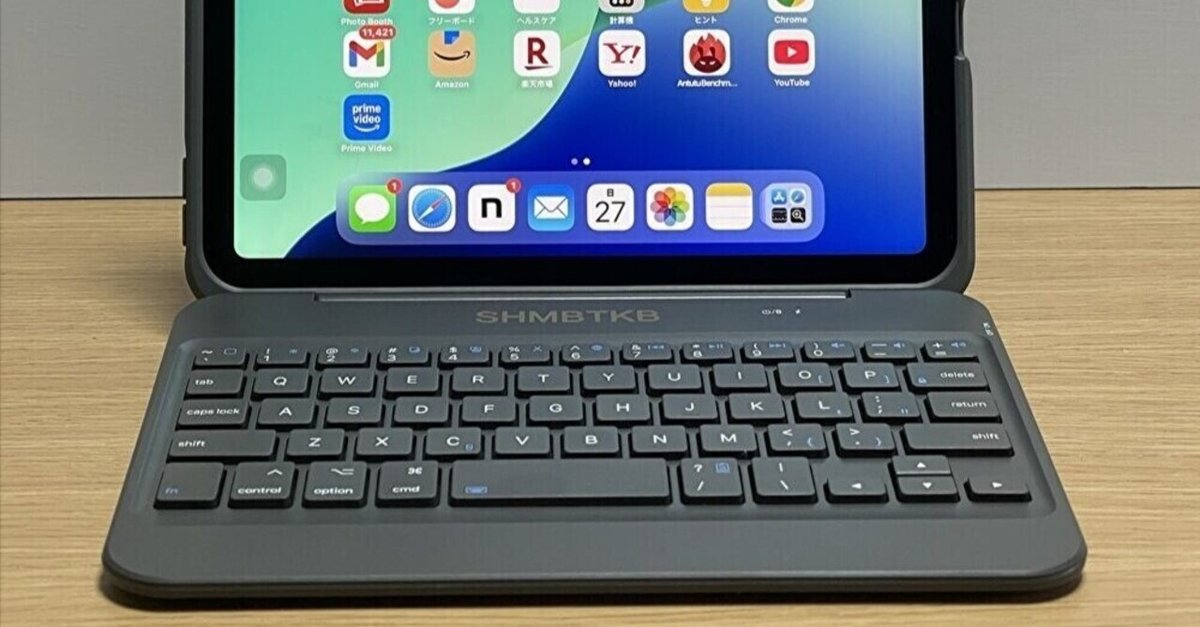 iPad mini 6,7用 キーボード付きケース、私が購入時に比較検討