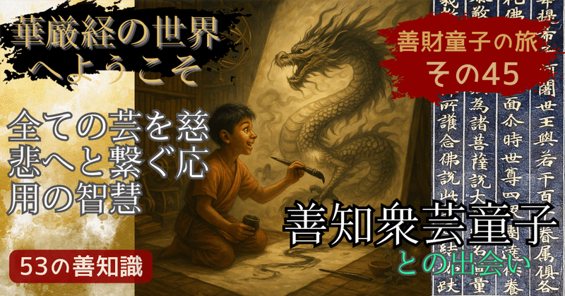 仏教を学ぶ】華厳経の入法界品、善財童子の53人と出会う物語｜Kagesou
