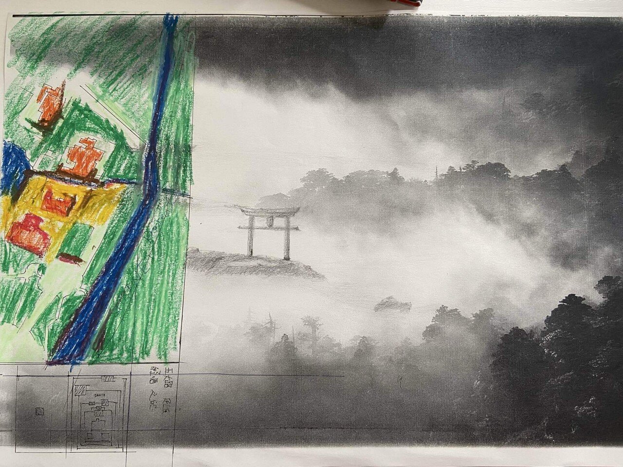 江口寿史　油彩　肉筆『浴衣姿の彼女』表サイン　裏サイン　F6号　額装　b488 江口寿史 油彩 肉筆『浴衣姿の彼女』表サイン 裏サイン F6号 額装 b488