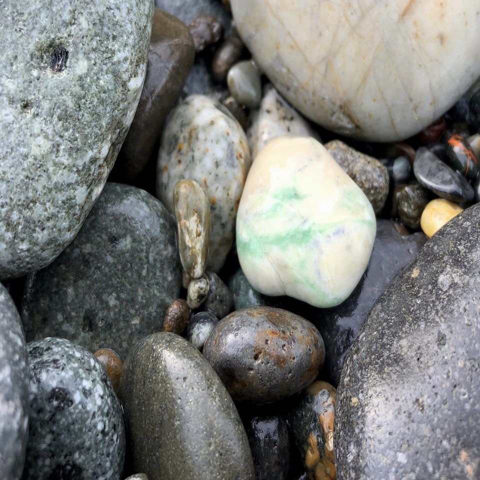 ヒスイ海岸で石を拾ってきた｜NJRecalls