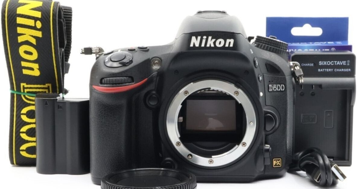★超美品★ Nikon ニコン D600 ボディ #12945 ニコン Nikon D600 ボディ SDカード(16GB)付き : カメラの