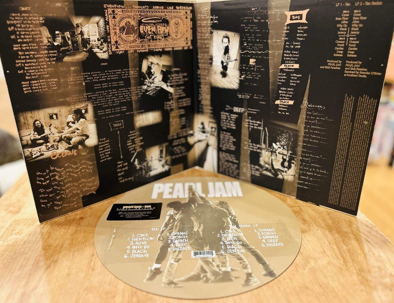 レア　パールジャム　直筆　サイン　写真　pearl jam グランジ　オルタナ レア パールジャム サイン 写真 pearl jam グランヂ オルタナ