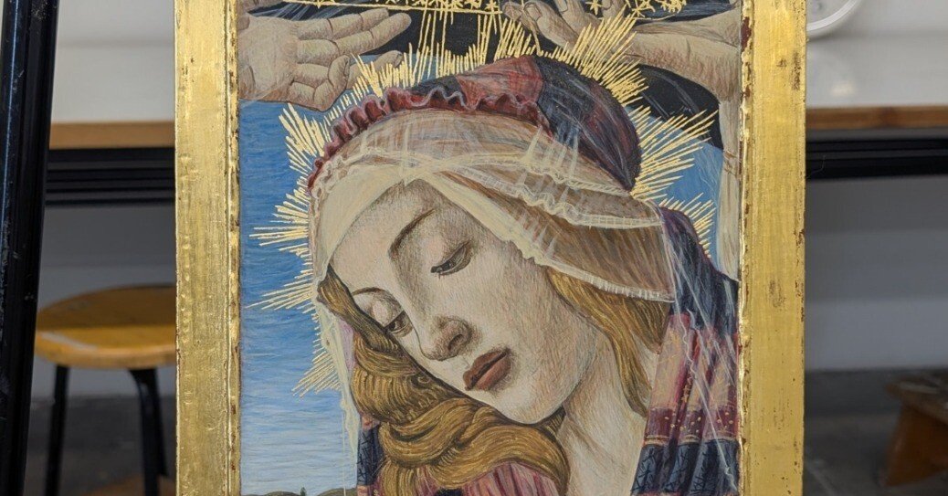 ムサビ通信 絵画研究ⅠB(テンペラ)｜Umi