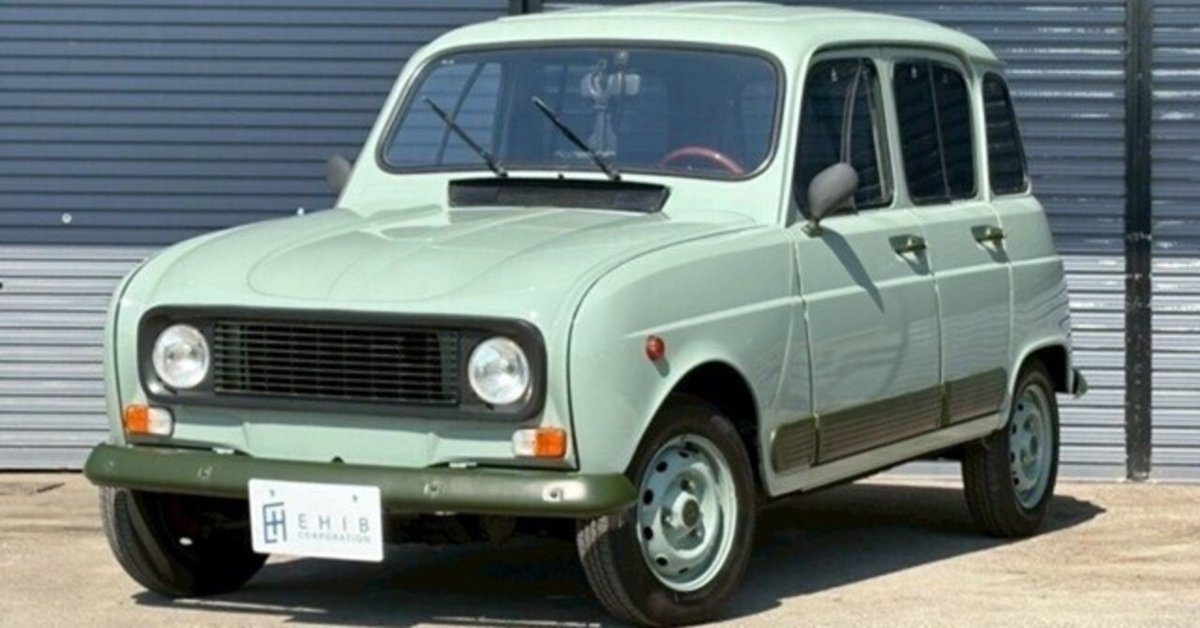 連載：フランスが選んだ傑作100選】第83回：Renault 4（ルノー