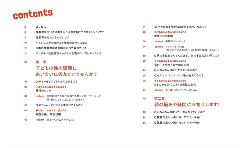 発売日まであと6日 目次 の公開です 子ども向け 家庭でできる性教育 アクロストン Note 発売日まであと6日 目次 の公開です 子ども向け 家庭でできる性教育 アクロストン Note