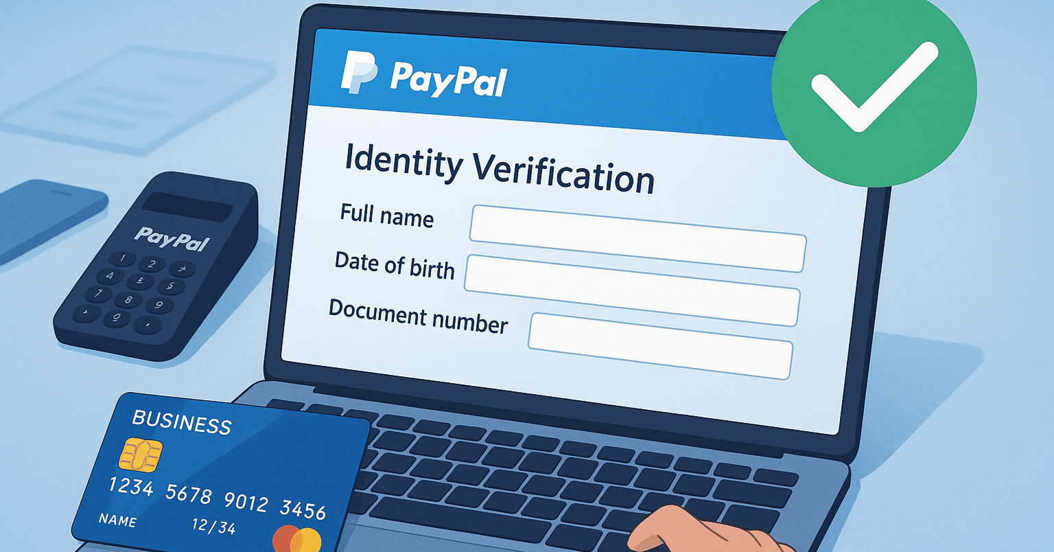 保存版】PayPalビジネスアカウント本人確認で失敗しない方法｜副業・フリーランスのクレジットカード決済導入ガイド｜ひろてる@副業設計ラボ  AI×Xで月30万へ