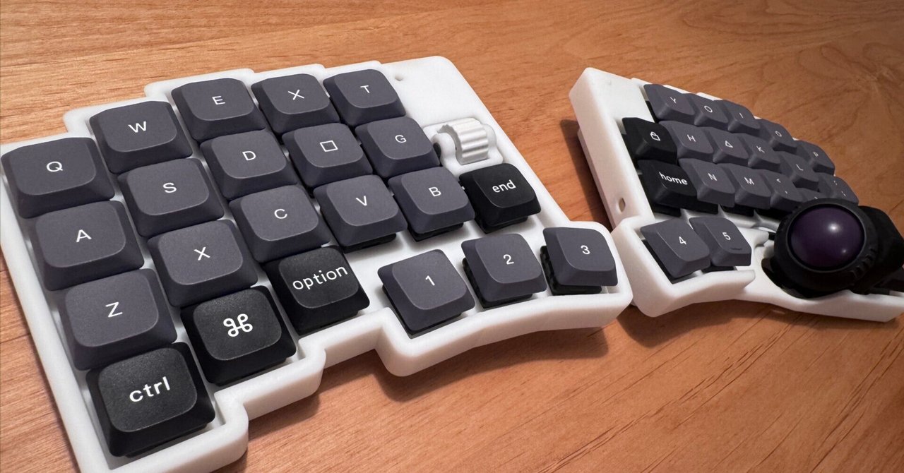 自作キーボードroBa roBa】自作キーボード界の革命児を皆さんはご存知だろうか - YouTube