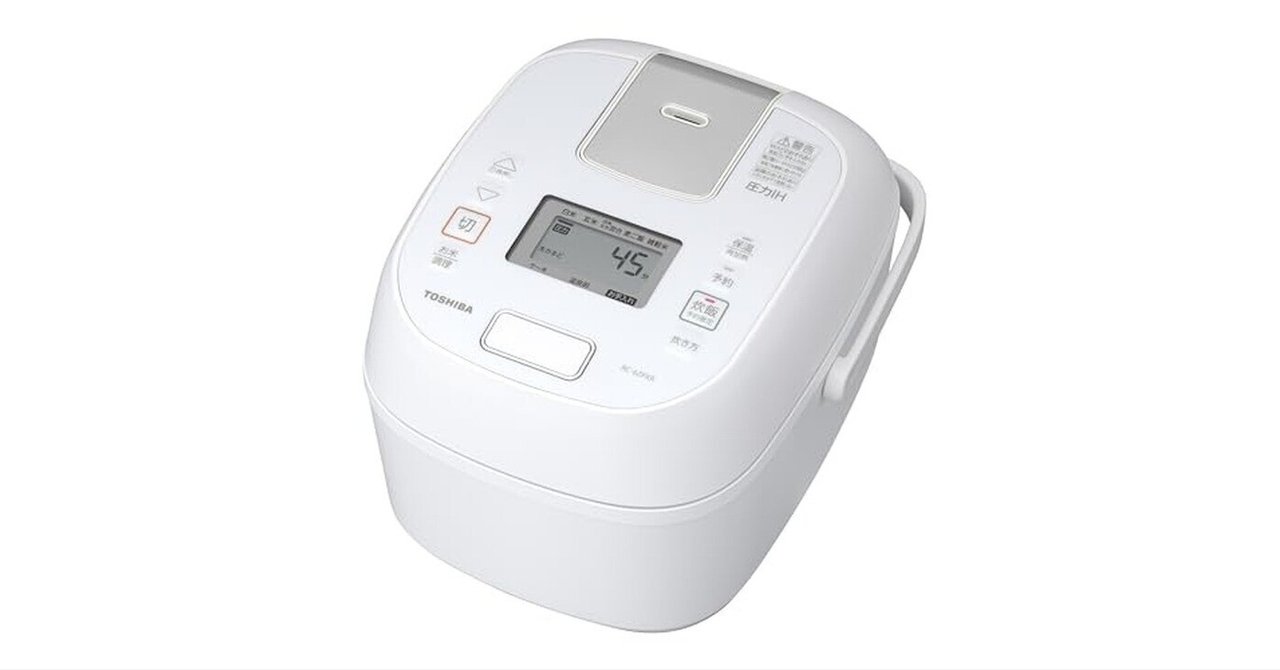 TOSHIBA(東芝) 炊飯器 3.5合 一人暮らし 圧力 IH rice cooker