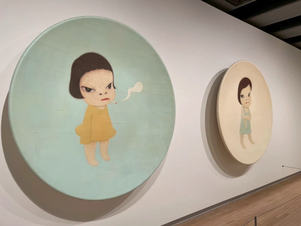 奈良美智Nara Yoshitomo 📍Hayward Gallery in London ｜カオヒロコ