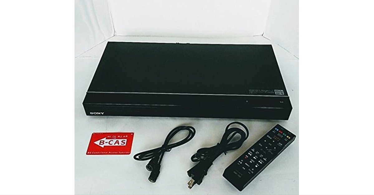 SONY 1TB 2チューナー ブルーレイレコーダー BDZ-EW1200 の
