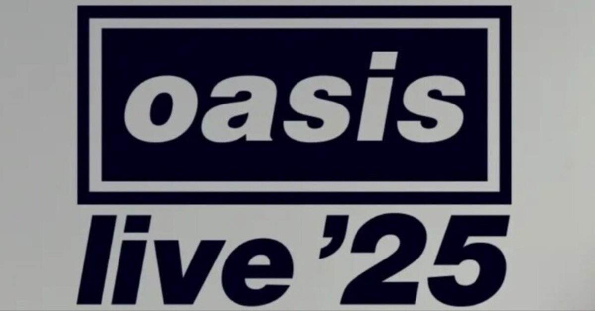 Oasis エディンバラ公演ポスター 2025年 Oasis エディンバラ公演ポスター 2025年 Oasis Live 25 2025