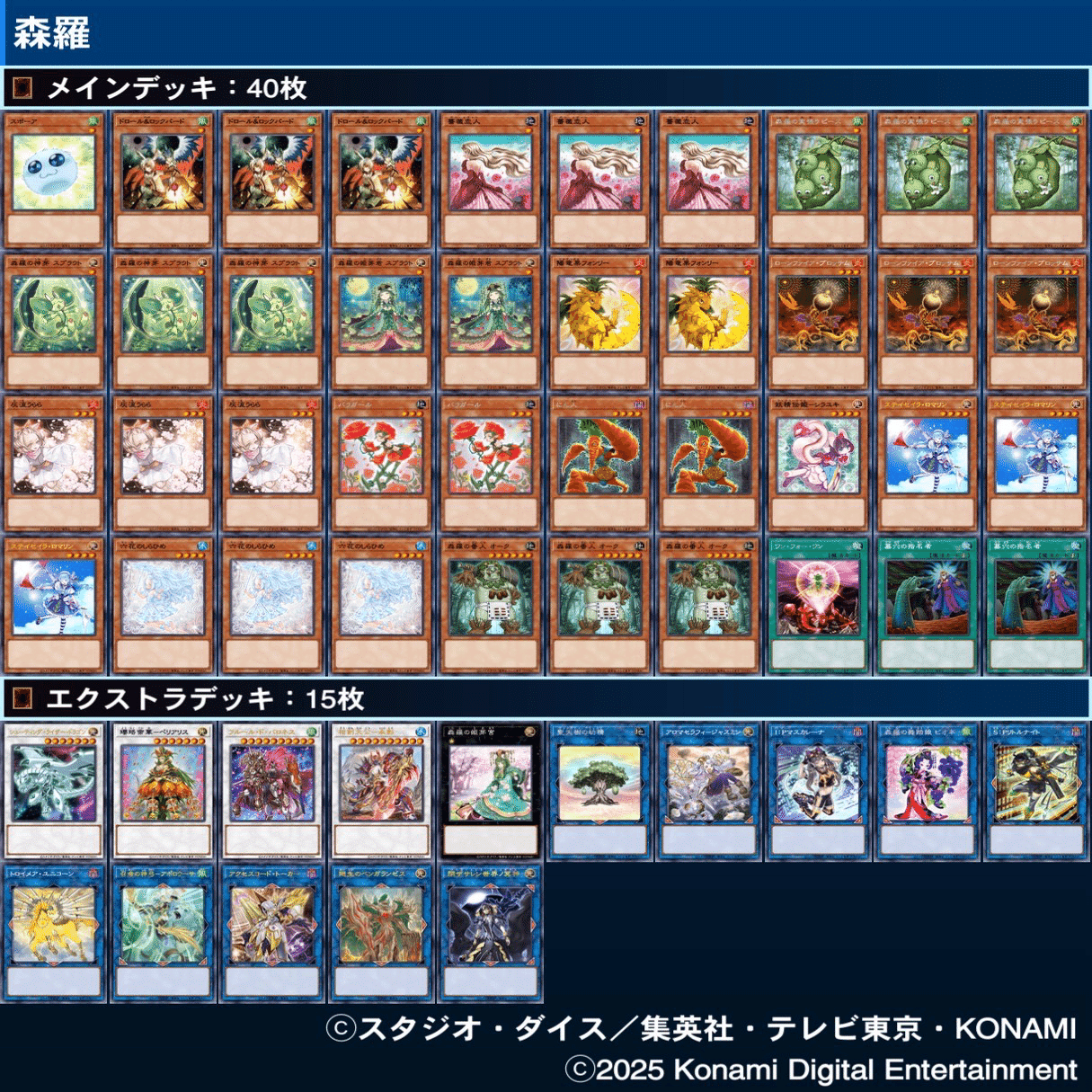 遊戯王MD】2025年4-8月 デッキまとめ｜クラミドモナス