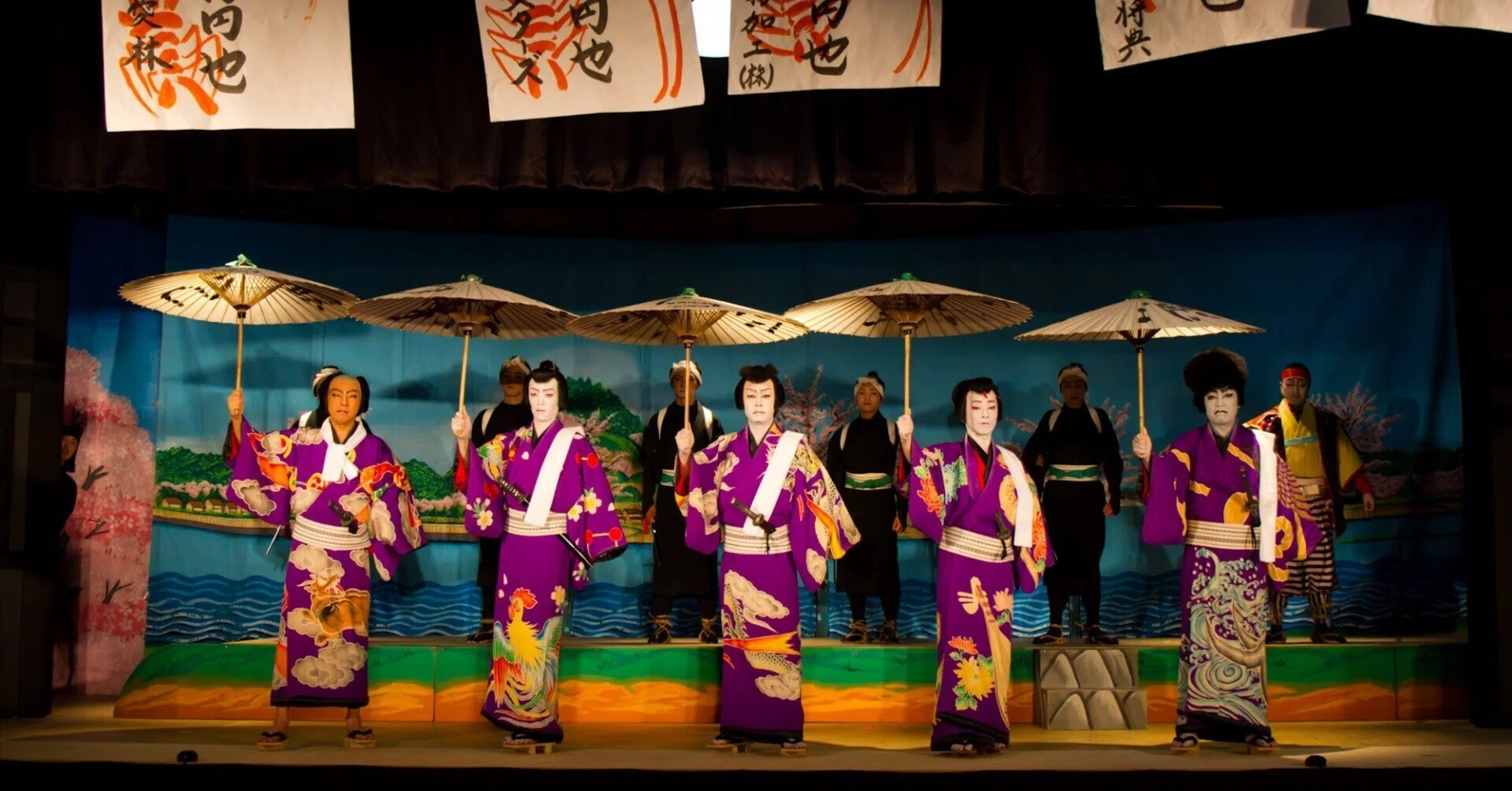 白浪五人男』名乗り台詞 全文集｜気良歌舞伎（けらかぶき）
