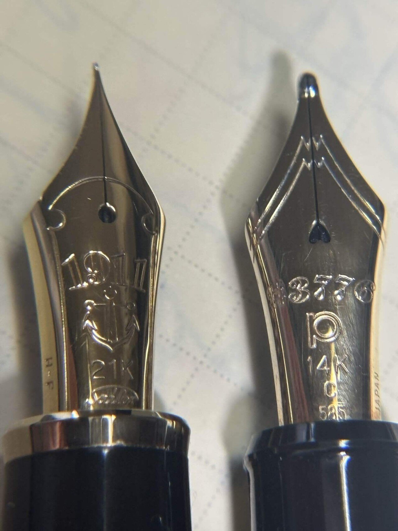 筆　一本 新品)SAILOR セーラー 万年筆 プロフィット21 金 ブラック