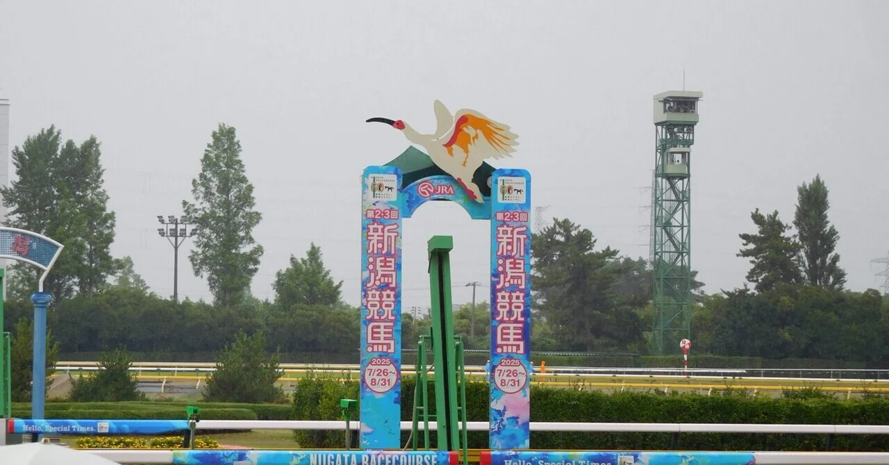 千直見たさに新潟競馬場へ行った話｜つっぴ