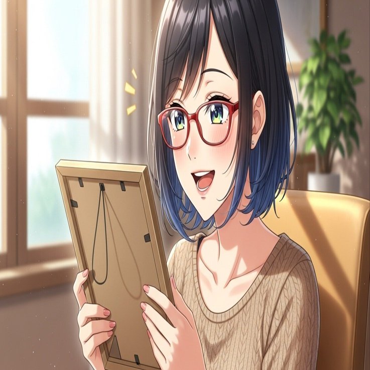 雑記】皐月恵さんの描く「桃源郷」のクリアポスターが届いた！｜しもだん