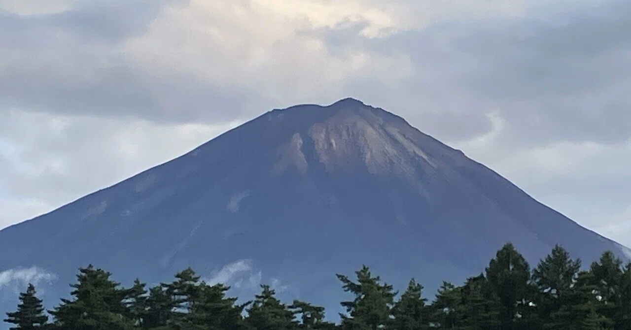 夏の1コマ : 夏の富士山⛰️｜cocorog