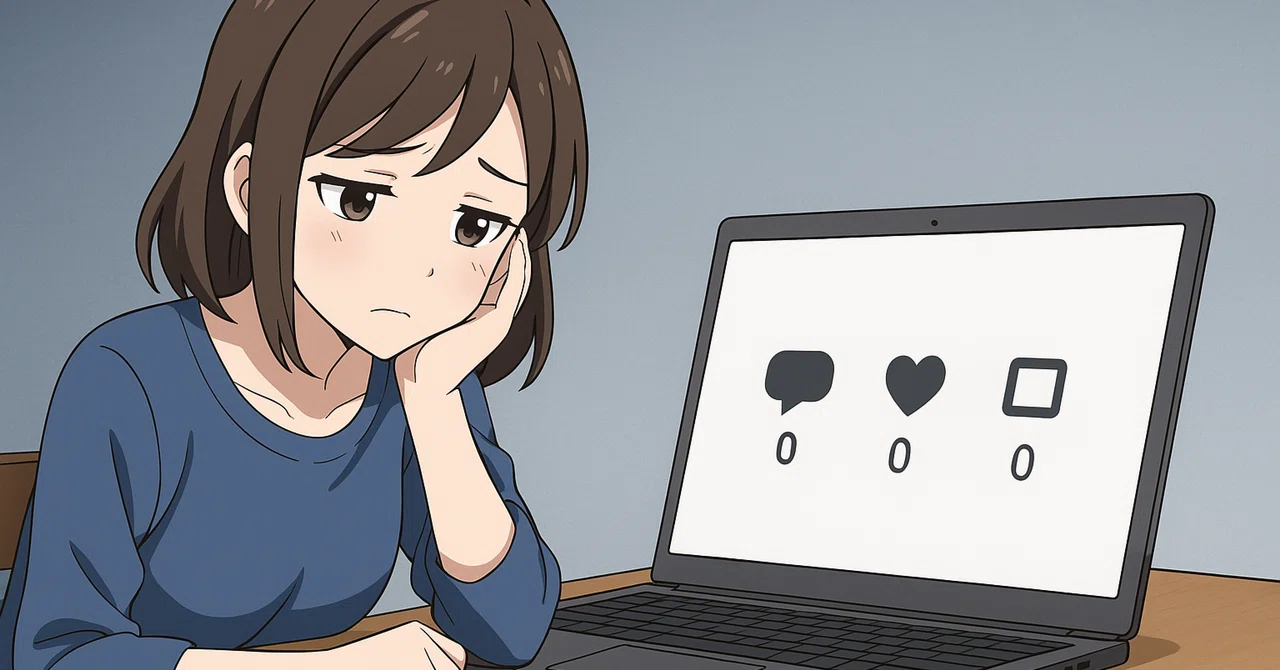 No one is commenting... 3 actions to try when that happens｜ほうり☆ヲタクのメンタル ...