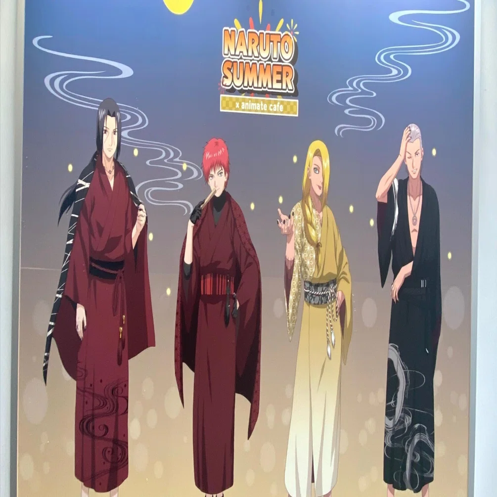 NARUTO × 池袋アニメイトカフェスタンドコラボ第2弾】に忍び込みました