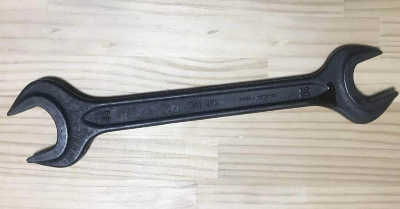 TAURUS 防爆片口スパナ 二面幅寸法41mm 全長345mm SAFETY TOOLS