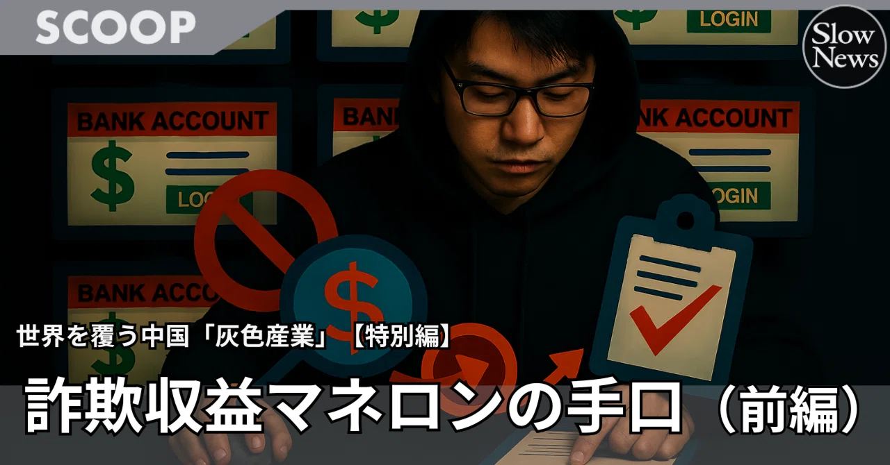 個人口座なら5~10万円、法人口座なら15万円…」 日本人も加担する中国系