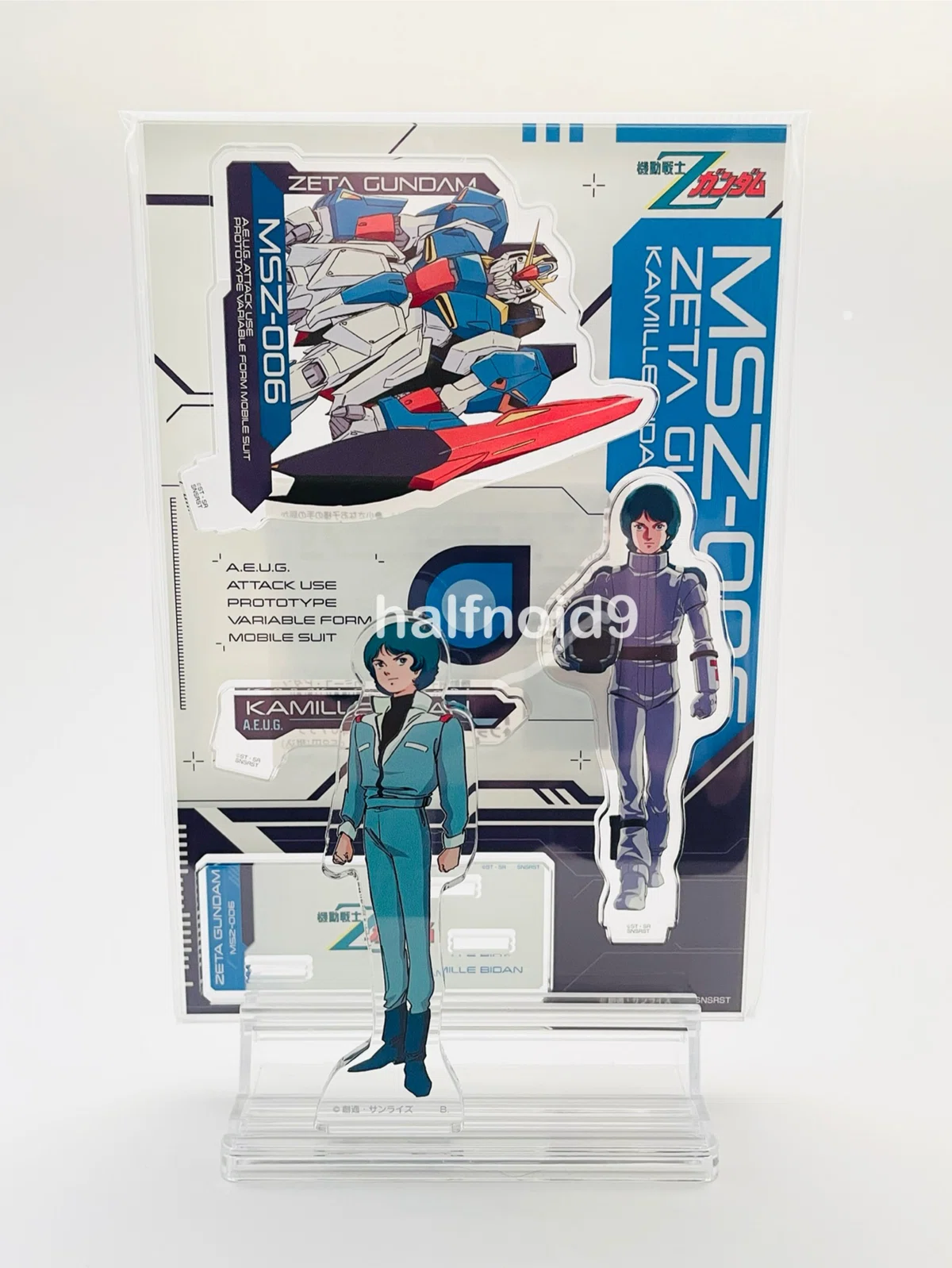 レビュー】機動戦士Zガンダム アクリルスタンド カミーユ クワトロ