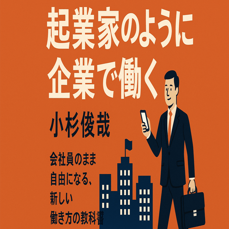 ☕#180】『起業家のように企業で働く』小杉俊哉：会社員のまま自由に