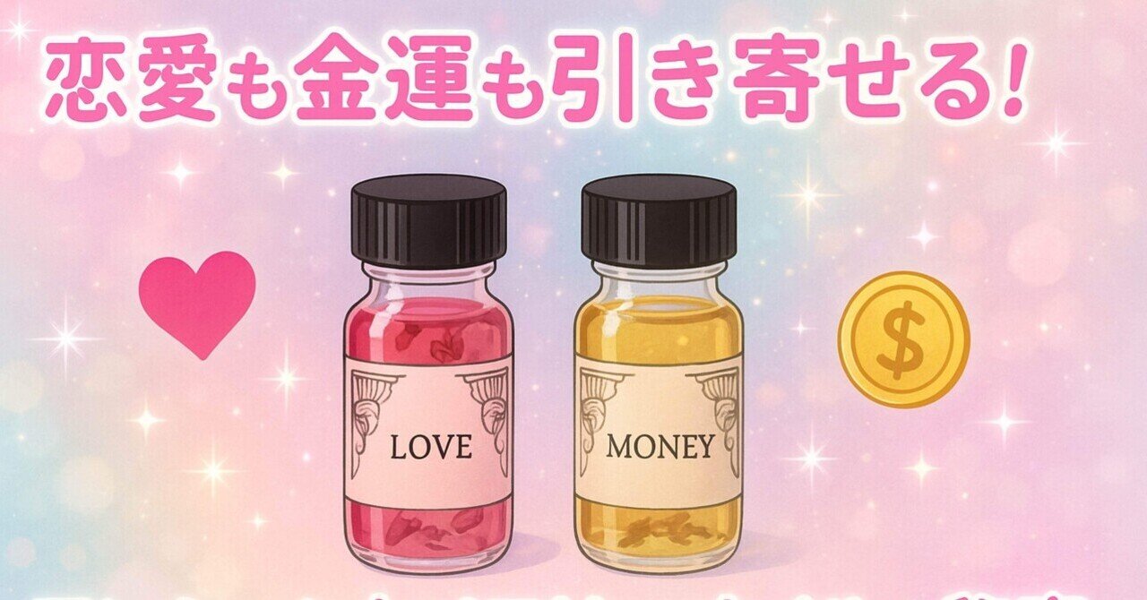 恋愛も金運も引き寄せる！アンシェントメモリーオイルの秘密｜もるこ