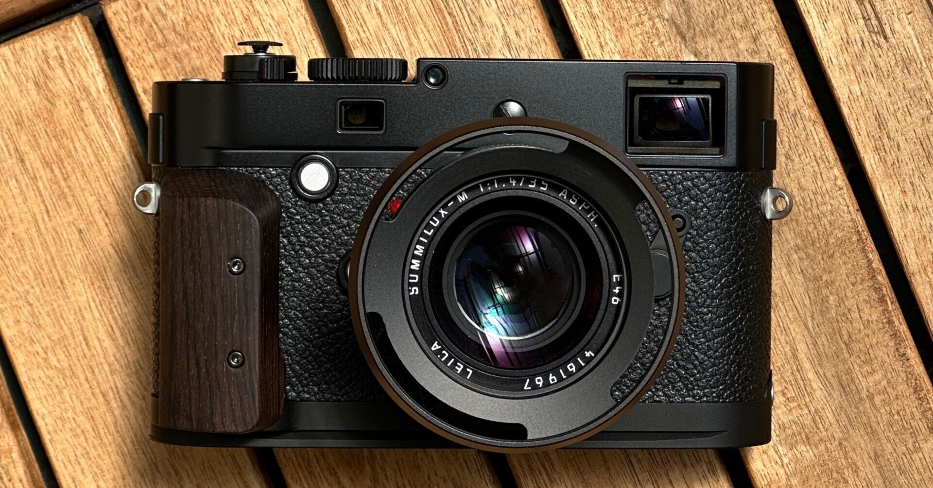 それは、いちばんフィルムに近いライカ。Lieca M-P（Typ240）｜魚住