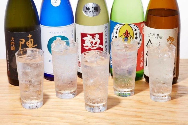 最近ハマってる日本酒の 大吟醸ハイボール の作り方 Kurand クランド Note