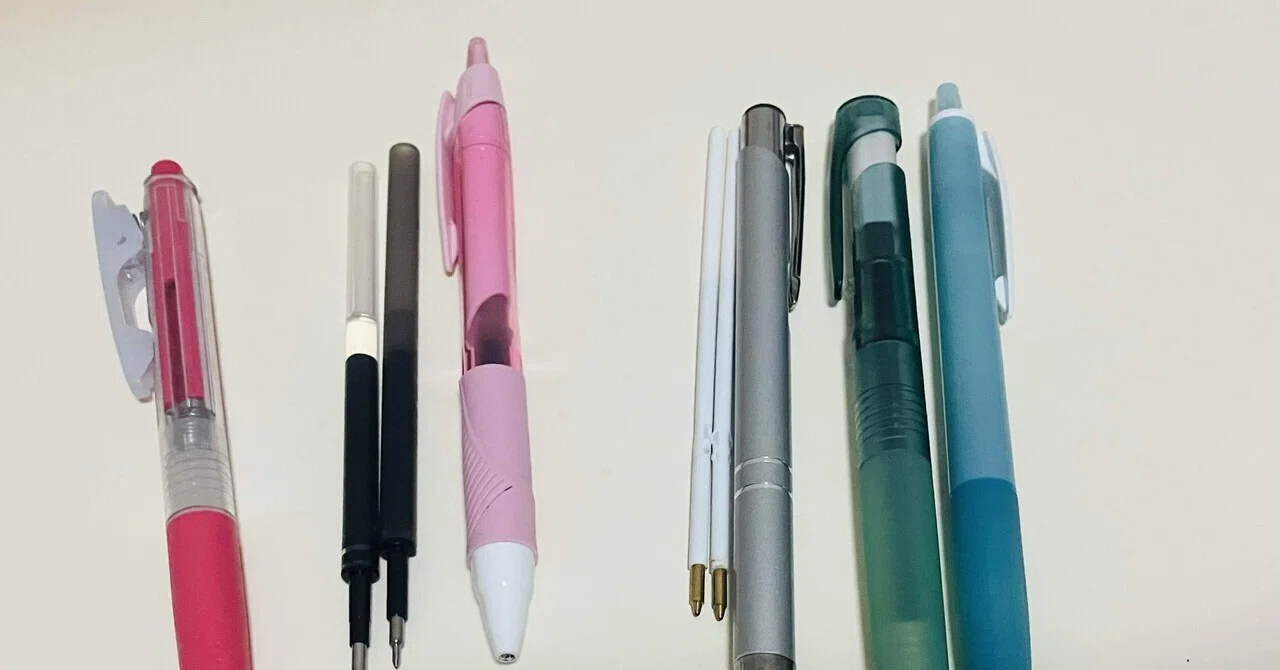 ボールペンのクリップが折れてしまった!捨てないで使うことにして