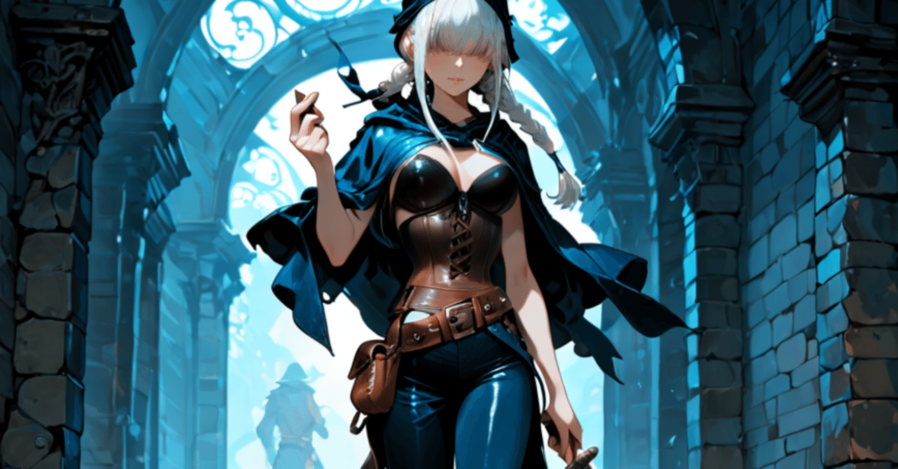 StableDiffusion、ファンタジーキャラジェネレーター⑦盗賊女｜およよ