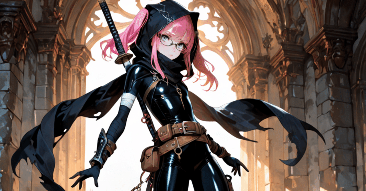 StableDiffusion、ファンタジーキャラジェネレーター⑨ニンジャ女｜およよ