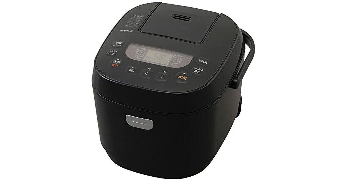 アイリスオーヤマ 炊飯器 10合 1升 マイコン式 40銘柄炊き分け ブラック アイリスオーヤマ 炊飯器 10合 1升 マイコン式 40銘柄炊き分け