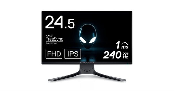 Dell AW2523HF 24.5インチ Alienware ゲーミングモニターを徹底